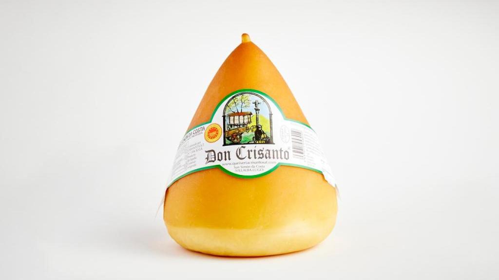 El queso Don Crisanto con D.O.P. San Simón da Costa, el mejor de España.