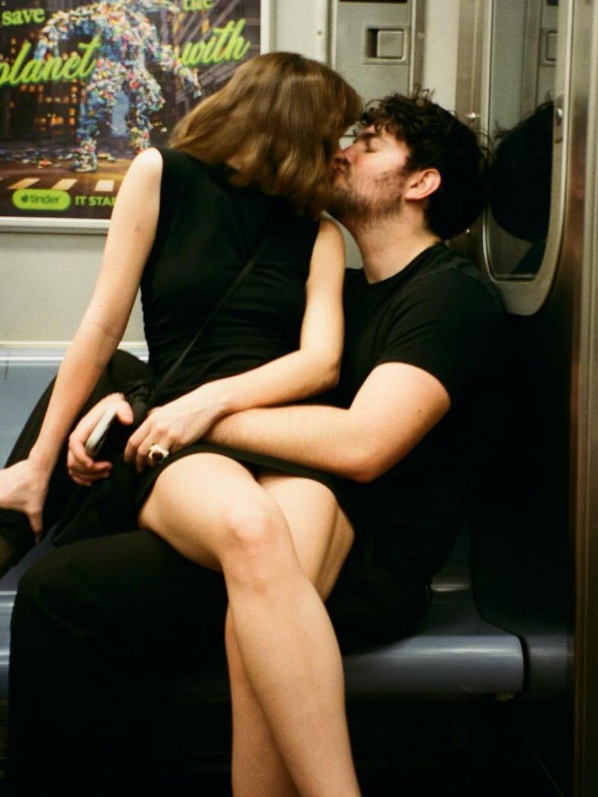 Stella del Carmen y Alex Gruszynski a una imagen de sus redes sociales.