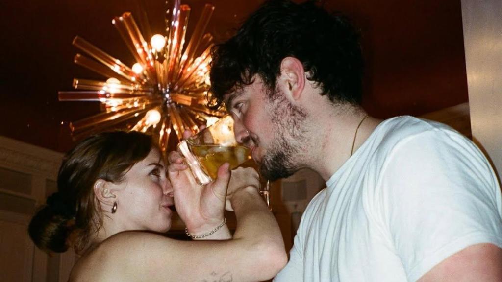 Stella del Carmen y Alex Gruszynski en una imagen de sus redes.