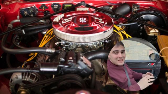 Composición de un motor y Pedro Orellana.