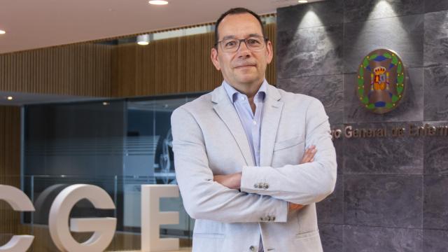 José Luis Cobos, presidente del Consejo Internacional de Enfermería.