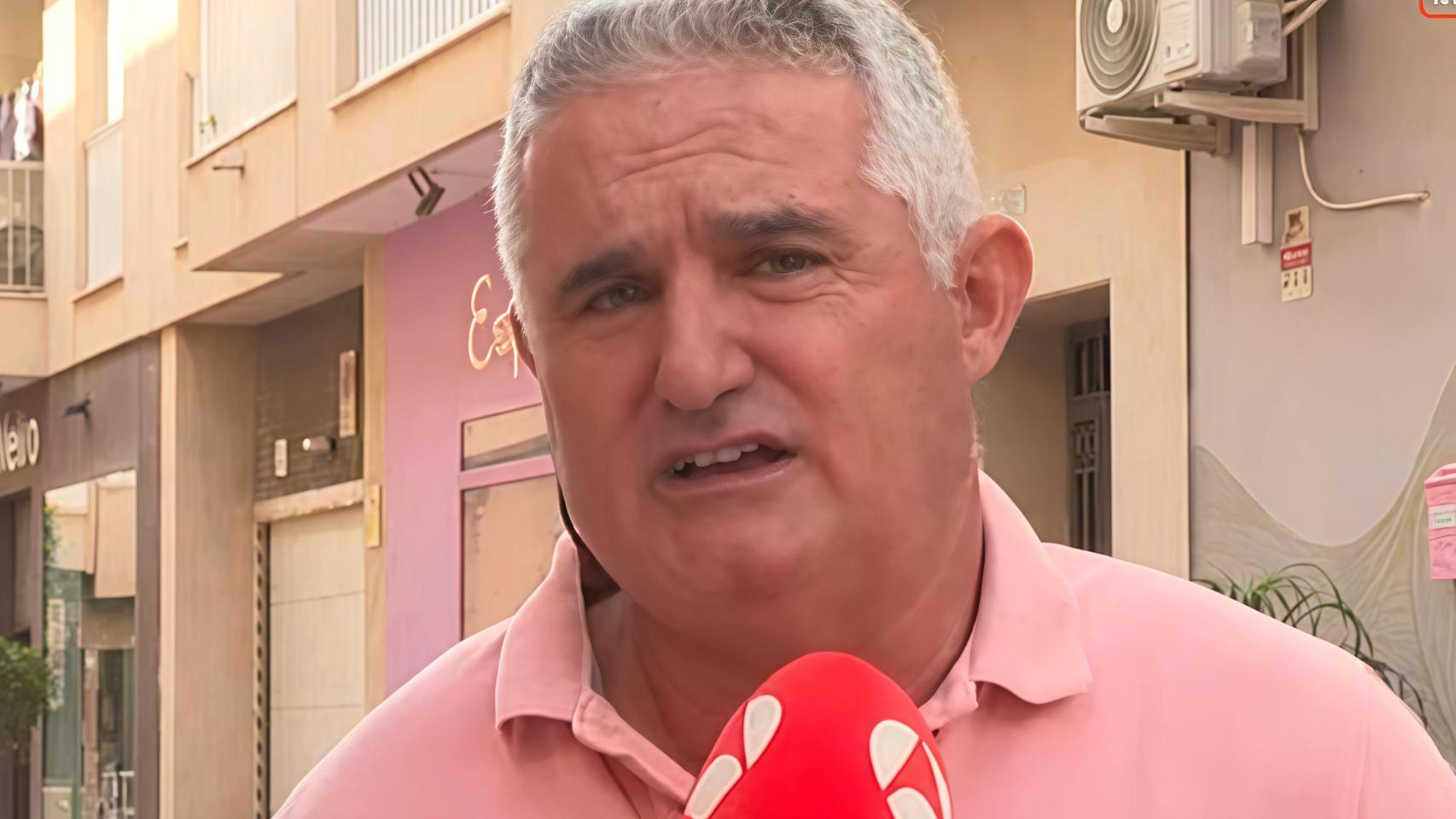 Juan Luis Sánchez, agricultor y presidente de la asociación de agricultores y ganadores en Torre Pacheco.