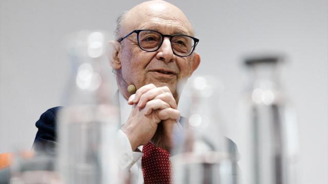 El exministro de Hacienda, Cristóbal Montoro, en un evento organizado por el Consejo General de Economistas el pasado marzo.