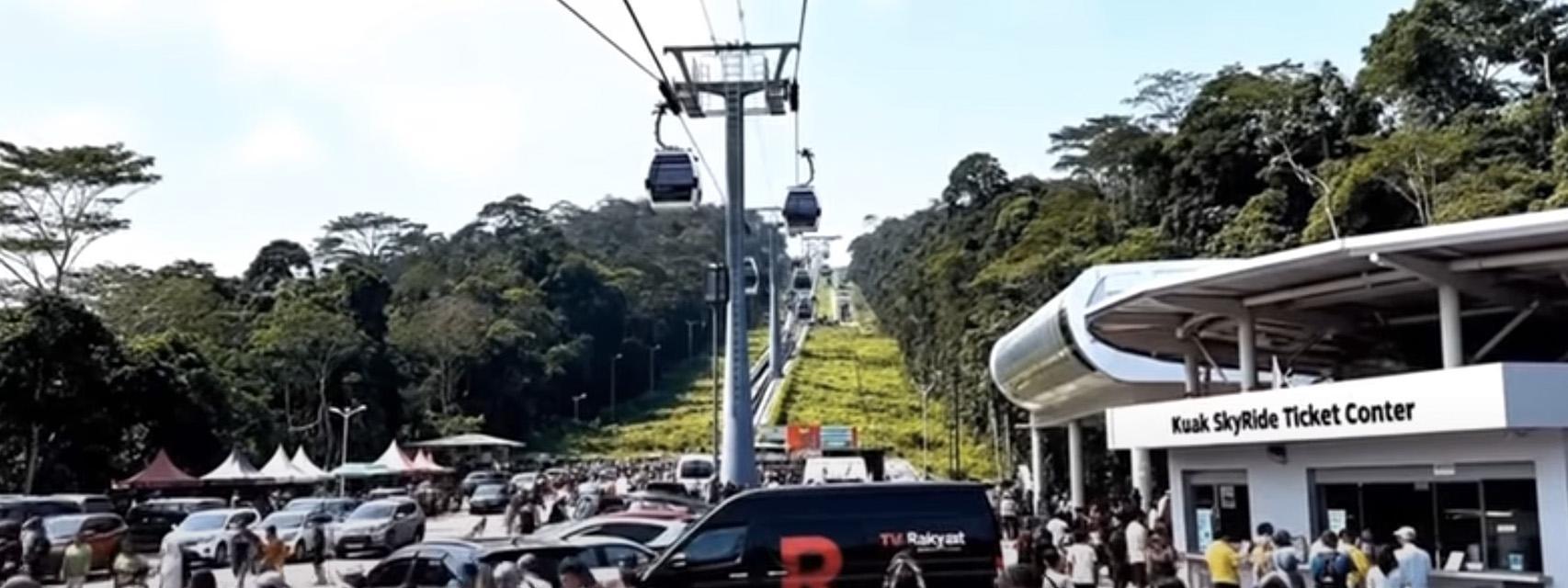 Fotograma del vídeo falso de Malasia.