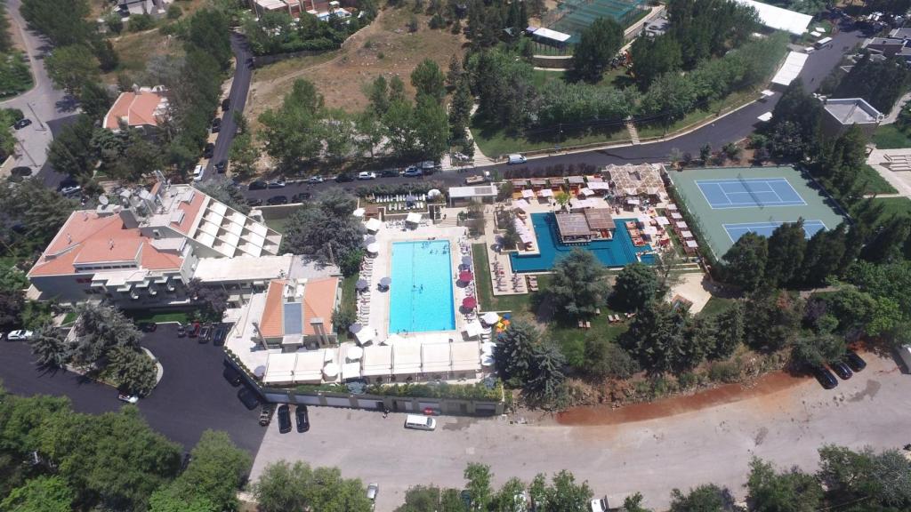 L'Auberge de Faqra, el hotel boutique del club.