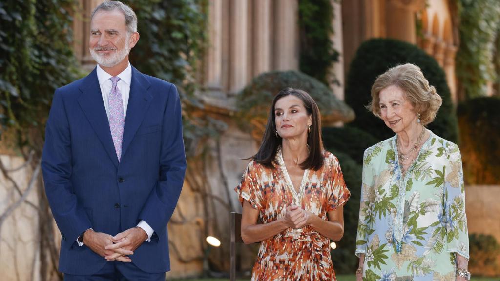 Los Reyes y La Emerita en Marivent en el verano de 2024.