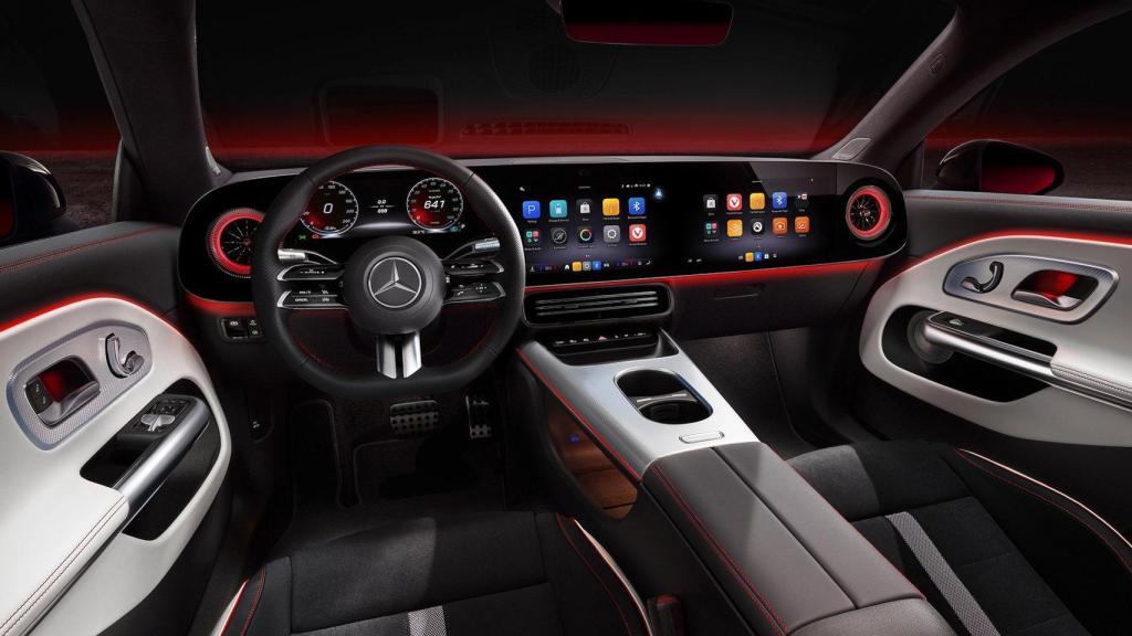 Interior del Mercedes-Benz CLA 2026