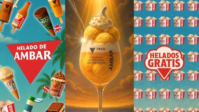 Ambar sorprende con un nuevo helado sabor cerveza.