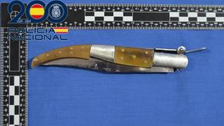 El arma utilizada que acabó con la vida del senegalés de 42 años en la calle Bordadores