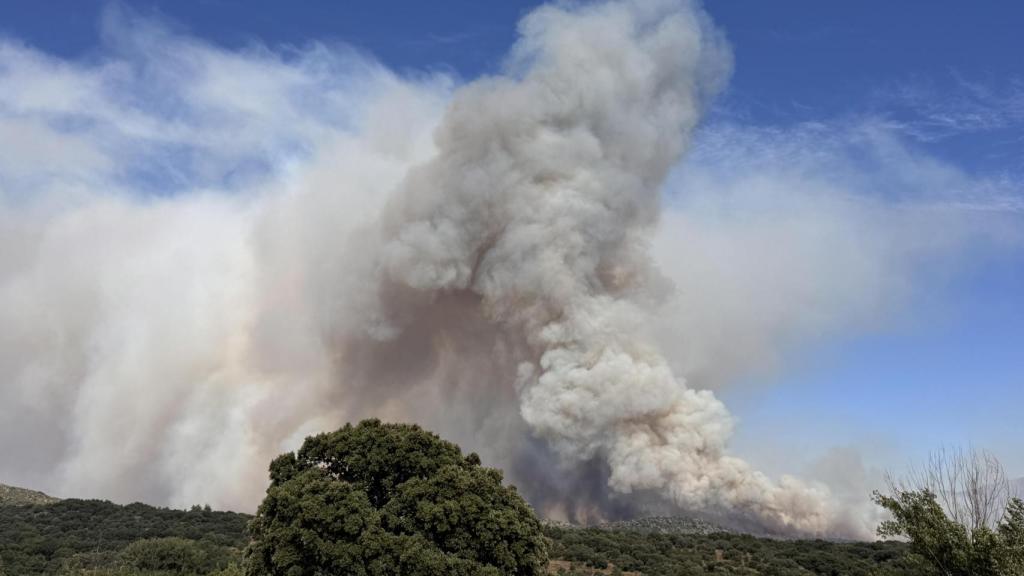 Fuego en Navaluenga