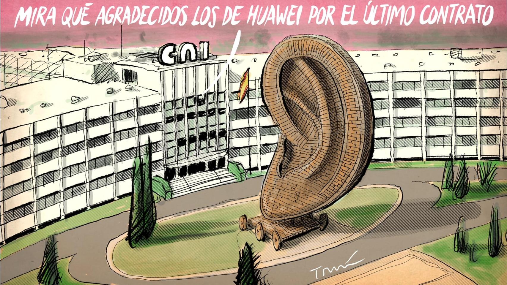España adjudica contratos a Huawei para la gestión de escuchas de inteligencia