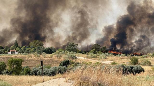 Incendio de Méntrida.