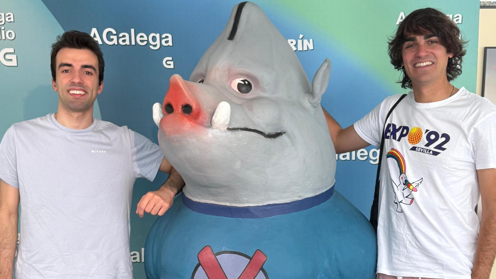 El nuevo proyecto en TV de  Los Mozos de Arousa  Borjamina y Bruno tras  Reacción en cadena : presentadores de la pública
