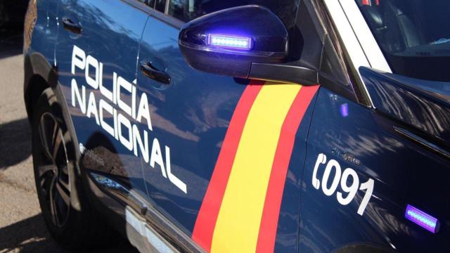 Vehículo de la Policía Nacional.