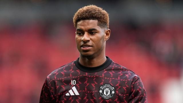 Marcus Rashford, con el Manchester United