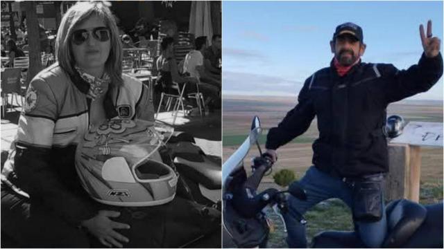 Laura y Martín, los fallecidos en la madrugada de este lunes en Moriscos (Salamanca).