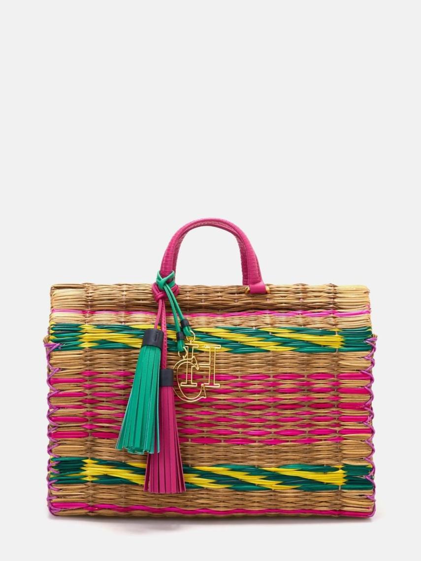La bolsa CH que tiene Isabelle Junot.
