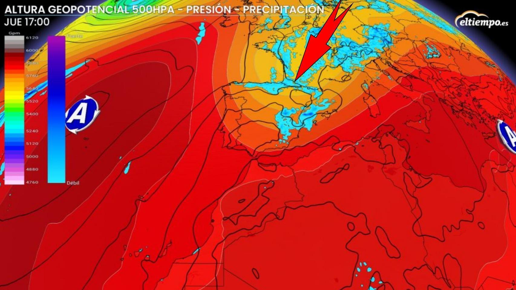 Llega el frío anómalo a España con tormentas en las próximas horas: Aemet avisa por lluvias y 10 ºC menos en estas zonas
