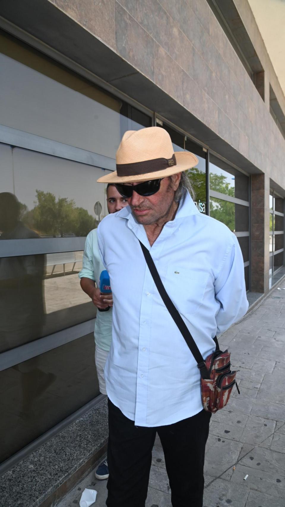 Amador Mohedano, en Arcos de la Frontera el 9 de julio.