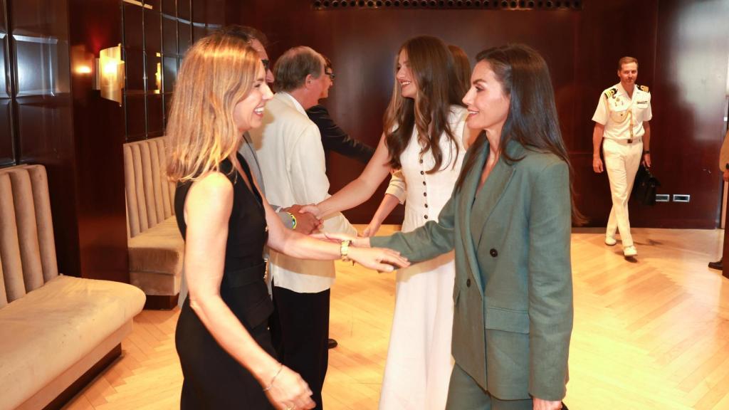 Reina Letizia y Princesa Leonor.