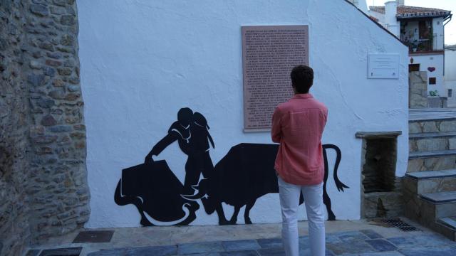 Plaza de Benalauría.