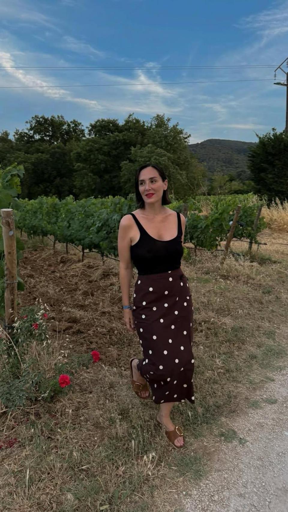 Tamara Falcó, a imagen de sus redes sociales.