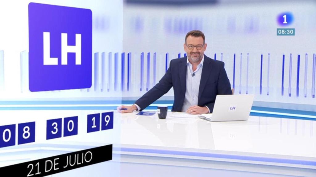 Marc Sala, en el programa 'La Hora de La 1'.