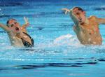 Iris Tió y Dennis González elevan a España al cielo: oro en el dúo mixto libre batiendo a la superpotencia Rusia