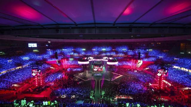Quinta edición de La Velada del Año en el Estadio de La Cartuja.