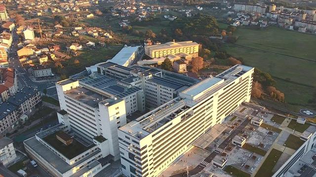 Imagen del hospital de Ourense.