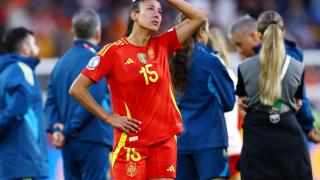 Las lágrimas de Leila Ouahabi tras la derrota en la tanda de penaltis