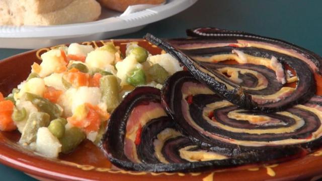 Un plato de lamprea