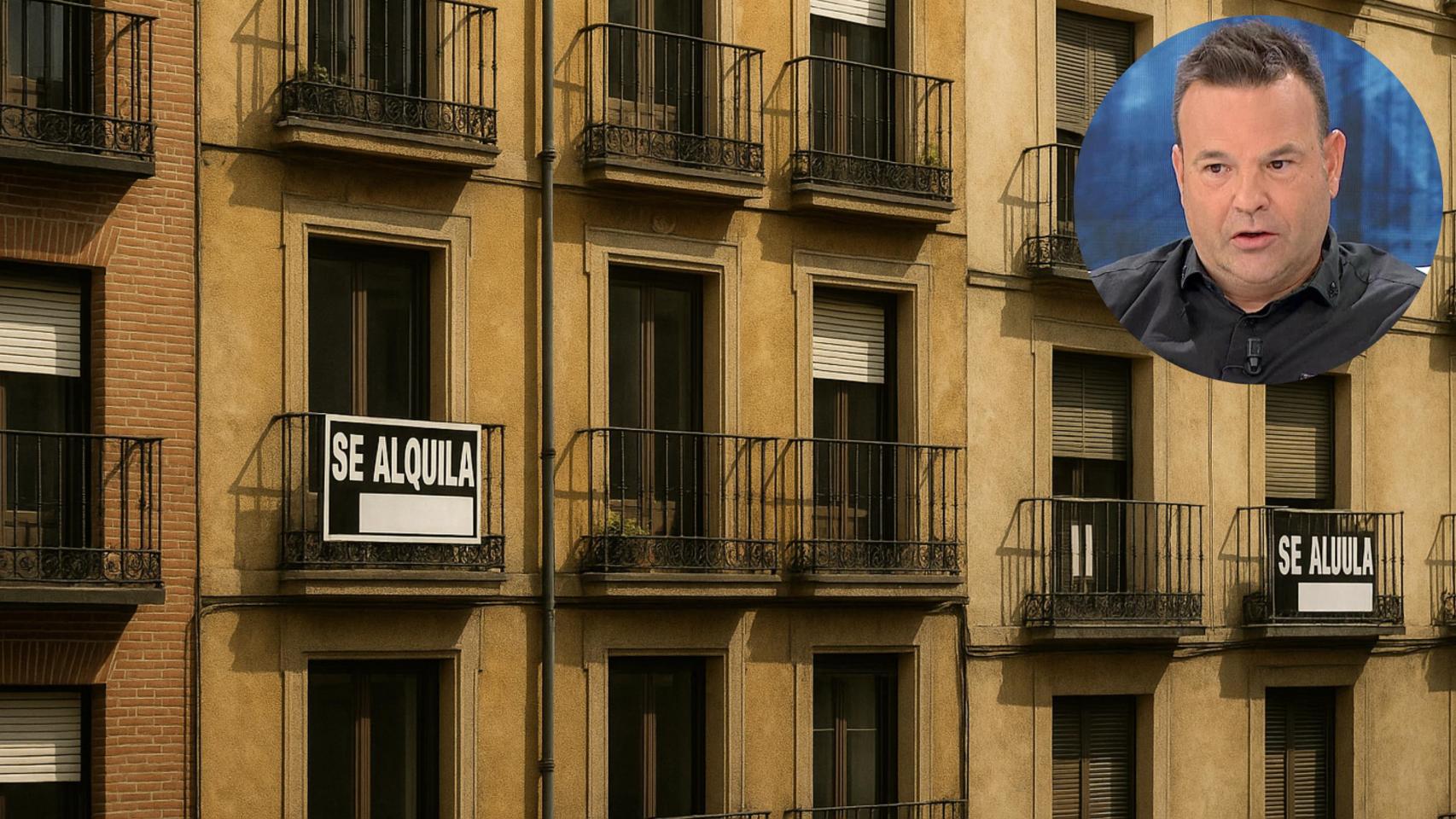 Bloque de viviendas junto a José Elías.