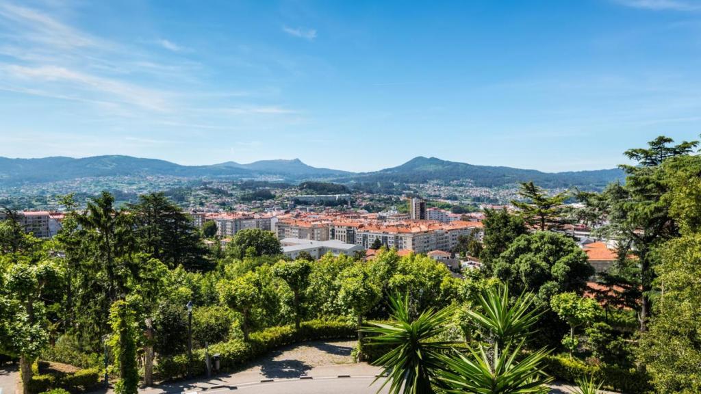 Fotografía aérea de Vigo