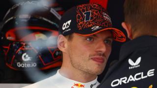 Max Verstappen, en el box de Red Bull durante el GP de Bélgica.