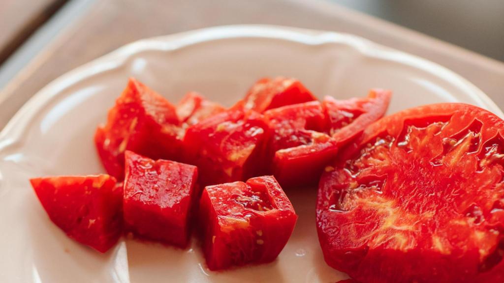 Uno de los tomates participantes.
