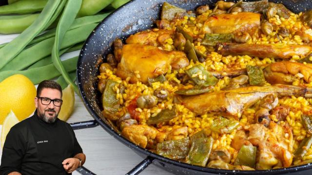 El chef Dani García en un montaje de El Español