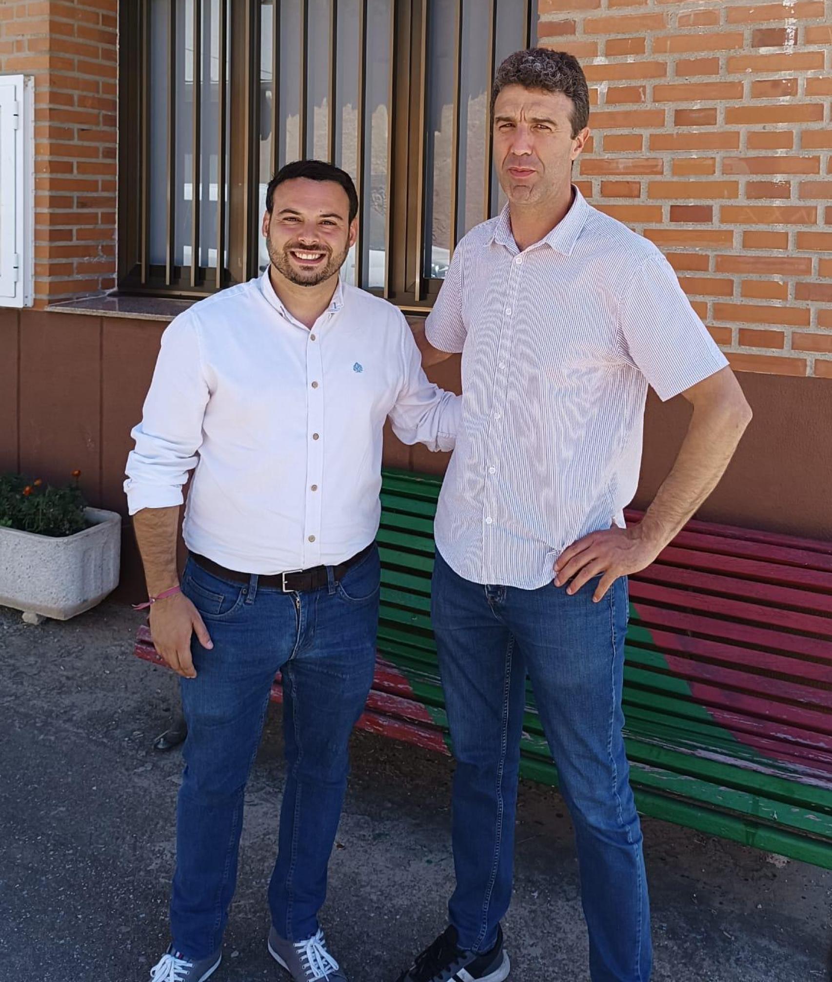 Eloy Tomé, junto a Javier Cañibano, nuevo alcalde de Vega de Tera