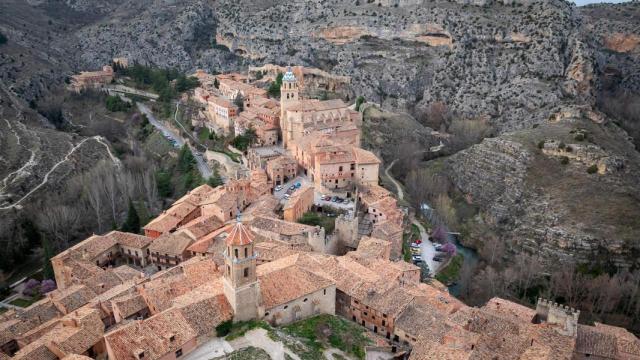 Vista aérea de Albarracín