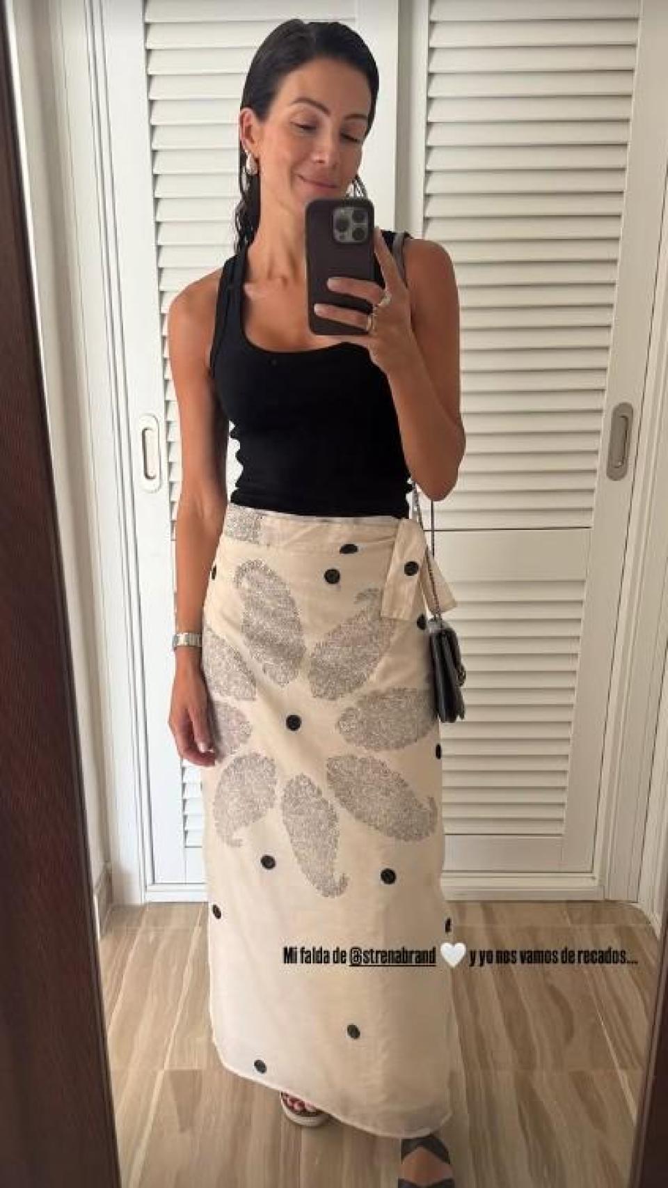 Falda de Troconis de Virginia.