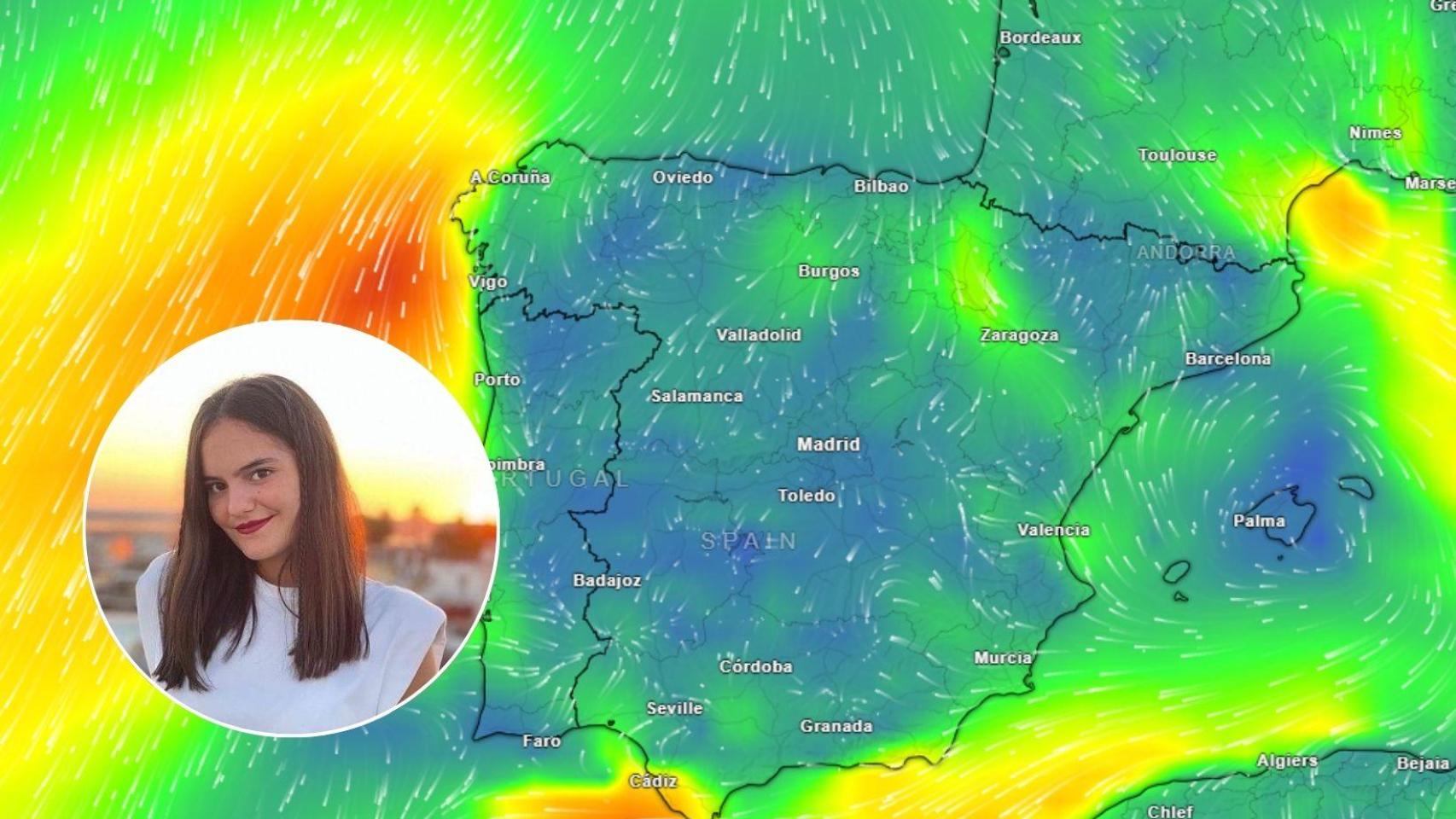 Una meteoróloga, sin rodeos sobre el tiempo en España:  El chorro polar ha puesto nuestros termómetros patas arriba 