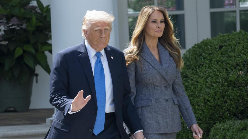 Melania Trump hizo la primera rehabilitación de los jardines de la Casa Blanca en 2017.