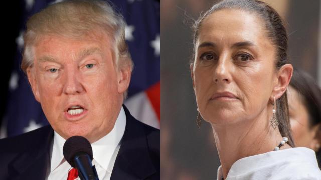 Trump y Sheinbaum mantuvieron una conversación telefónica.