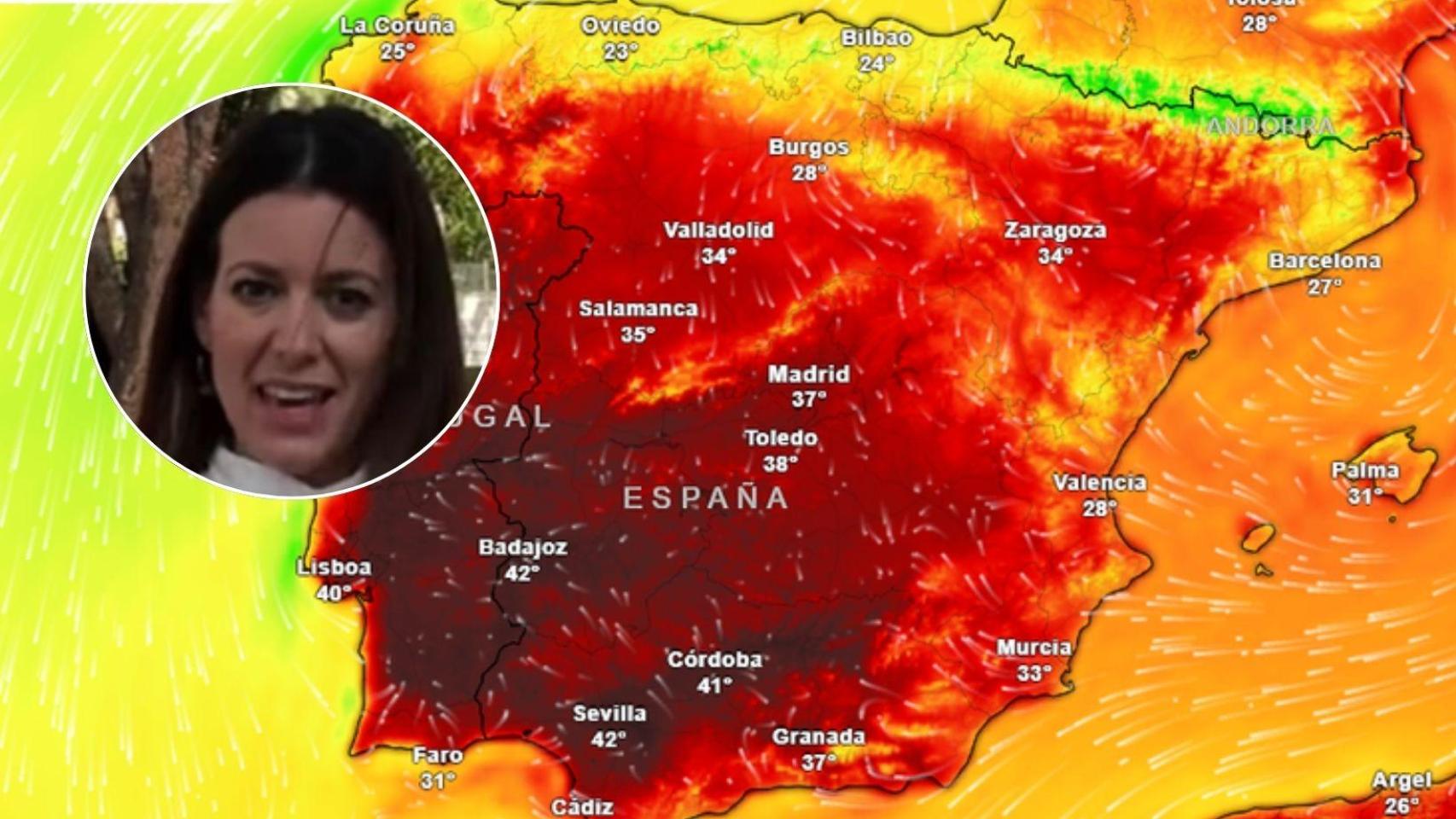 Una meteoróloga alerta del tiempo que llega en agosto a España, y no es habitual en estas fechas:  Irá a más 