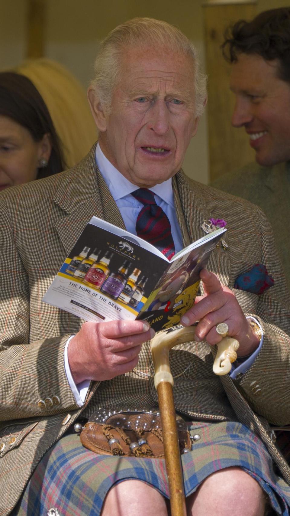 Carlos III ha regresado a Escocia. Allí ha participado en los Juegos Mey Highland.