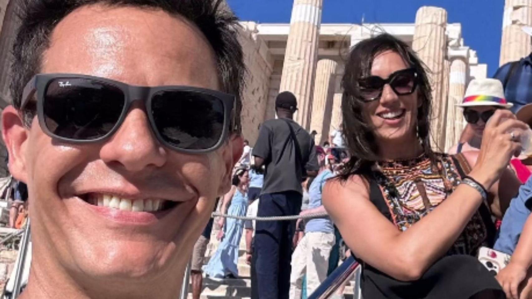 Imágenes del día: las divertidas imágenes de Christian Gálvez y Patricia  Pardo en sus vacaciones en Grecia