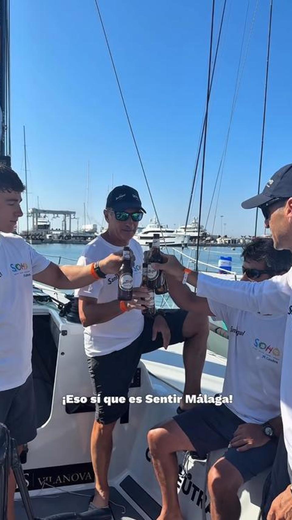 Javier Domínguez Banderas, hermano de Antonio Banderas, ha sido parte del vela del teatro del Soho Caixabank San Miguel.