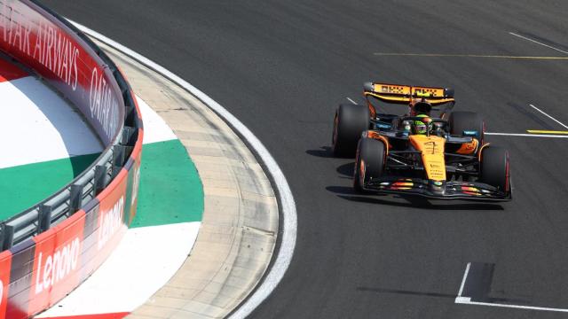 Lando Norris, ganador en el GP de Hungría.
