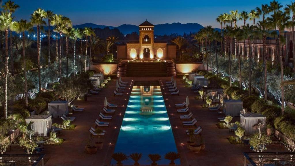 El cantante británico se ha casado (nuevamente) en el Selman Marrakech Hotel, cinco estrellas.