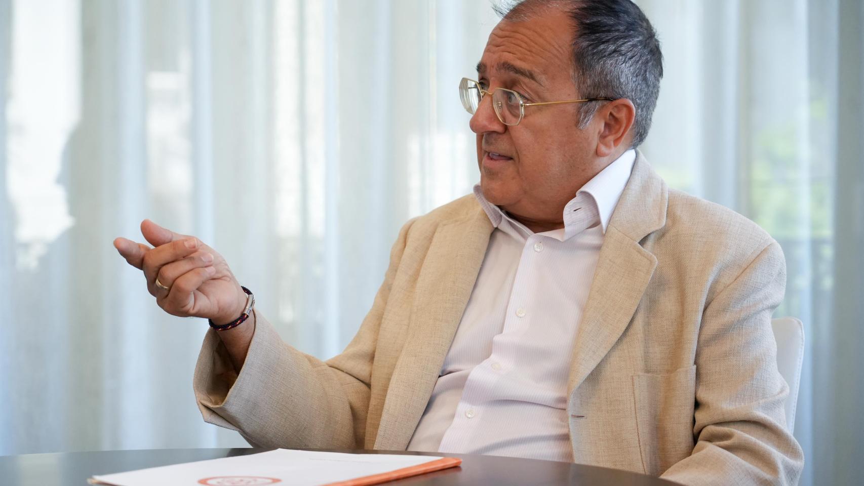 Carlos Fornes, en su despacho.